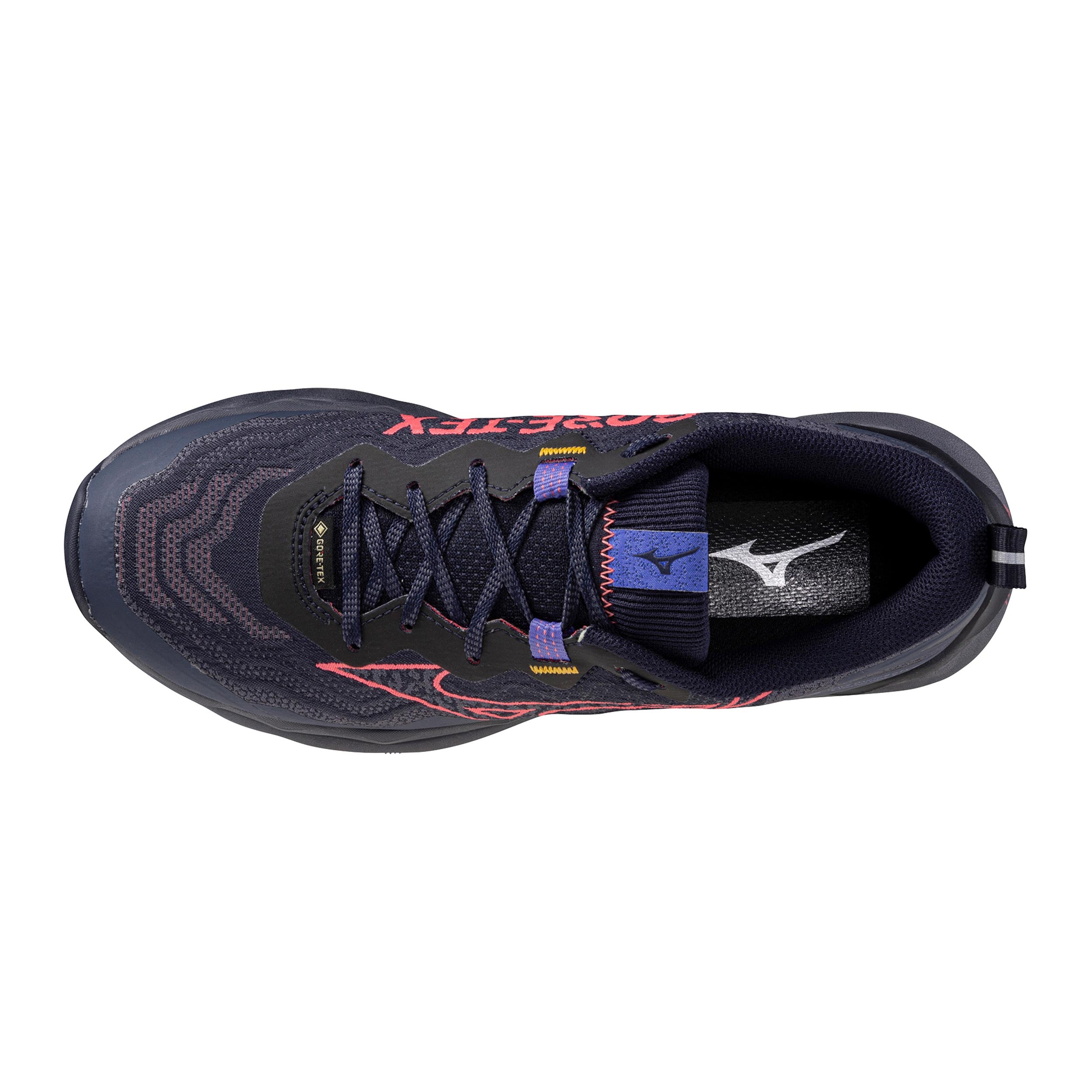 Wave Daichi 9 GTX Trail running shoe Women-dark blue, neon red
