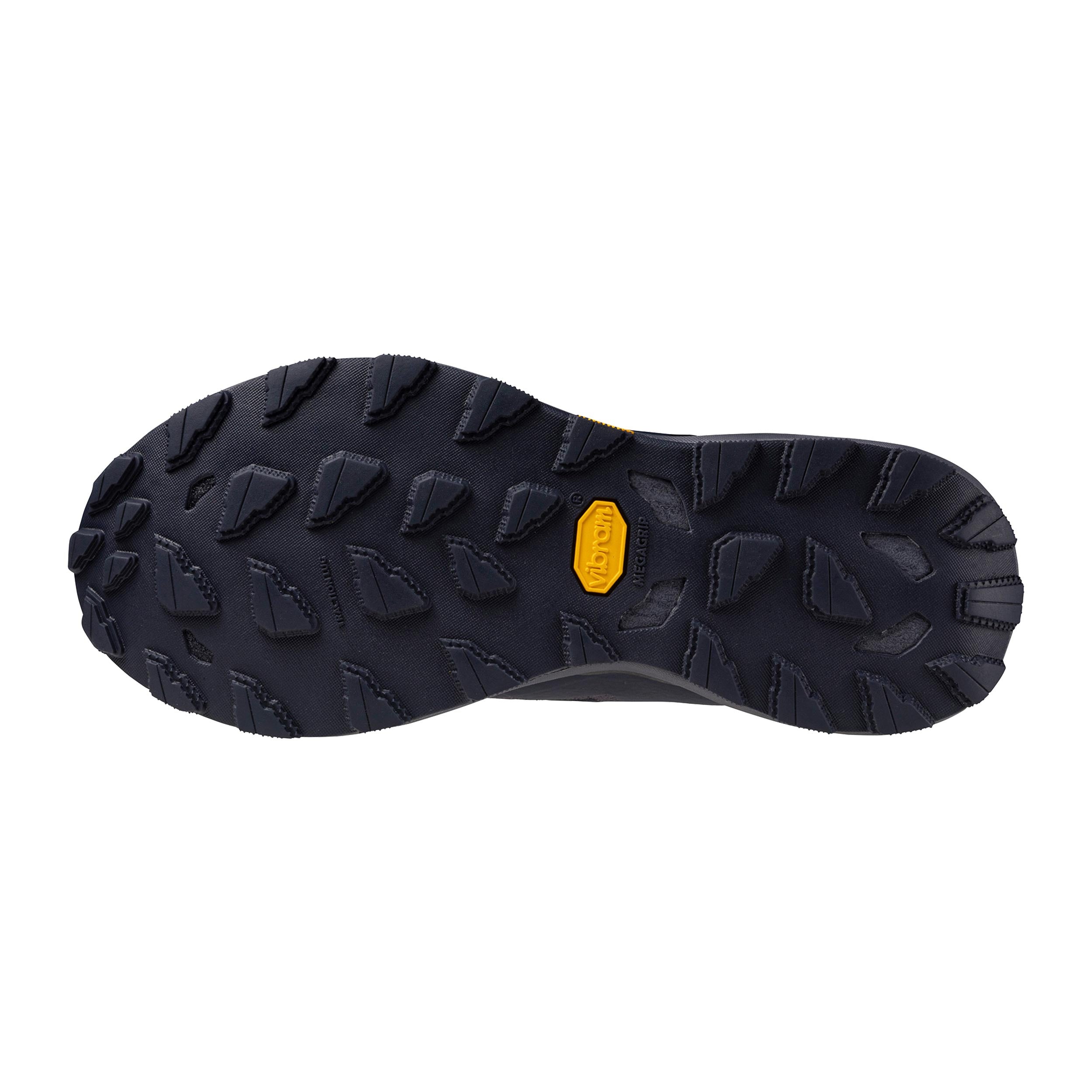 紫原　197 Wave Daichi 9 GTX Trail running shoe Women-dark blue, neon red