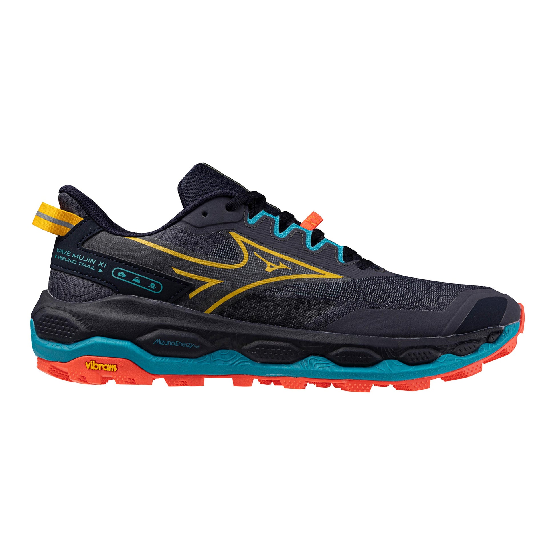 Mizuno Wave Mujin 11                       Trail running shoe Men-dark blue, orange