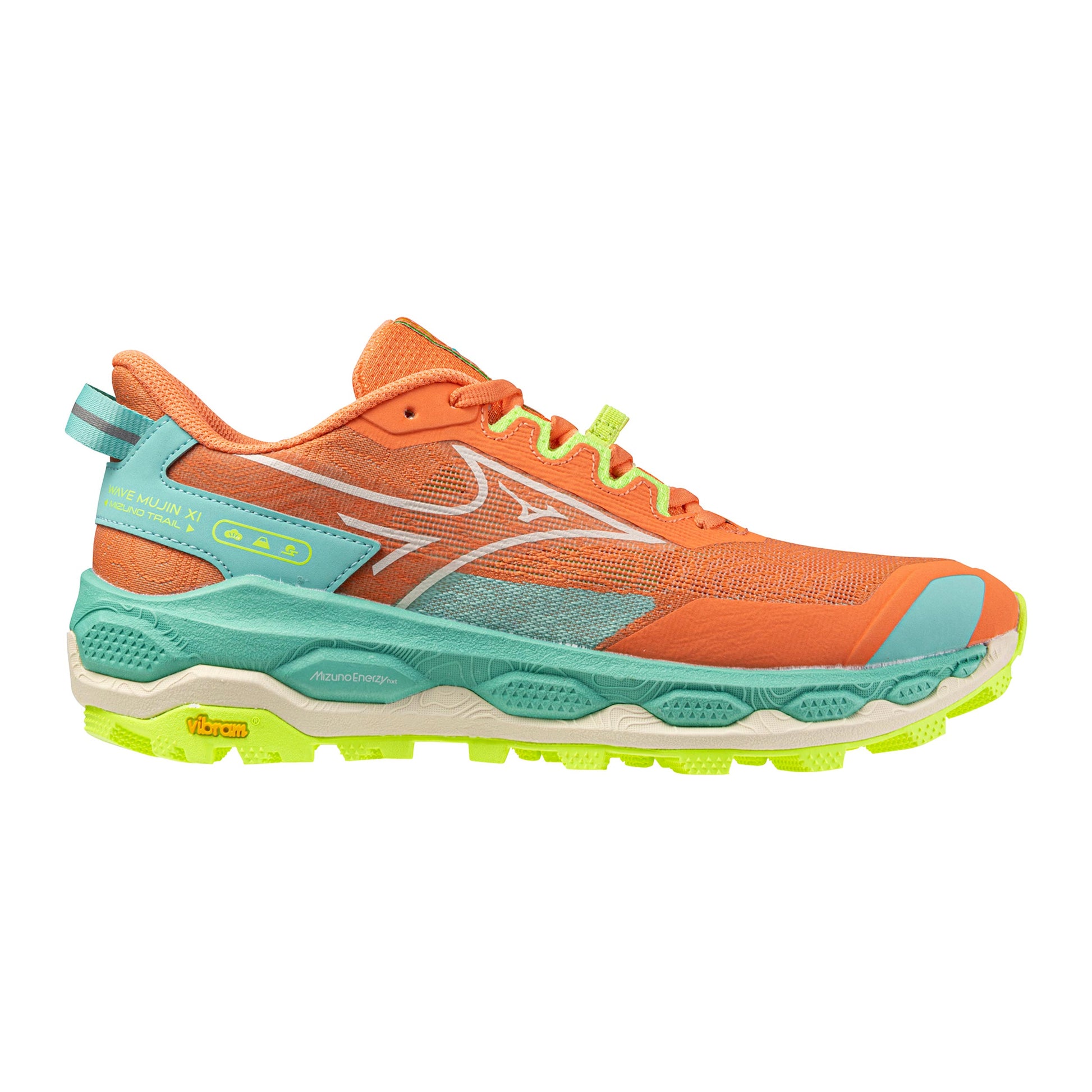 Mizuno Wave Mujin 11                   Trail running shoe Women-orange, mint