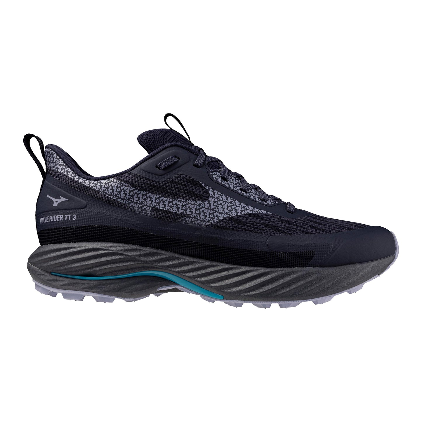 Mizuno Wave Rider TT 3                     Trail running shoe Men-dark grey, turquoise