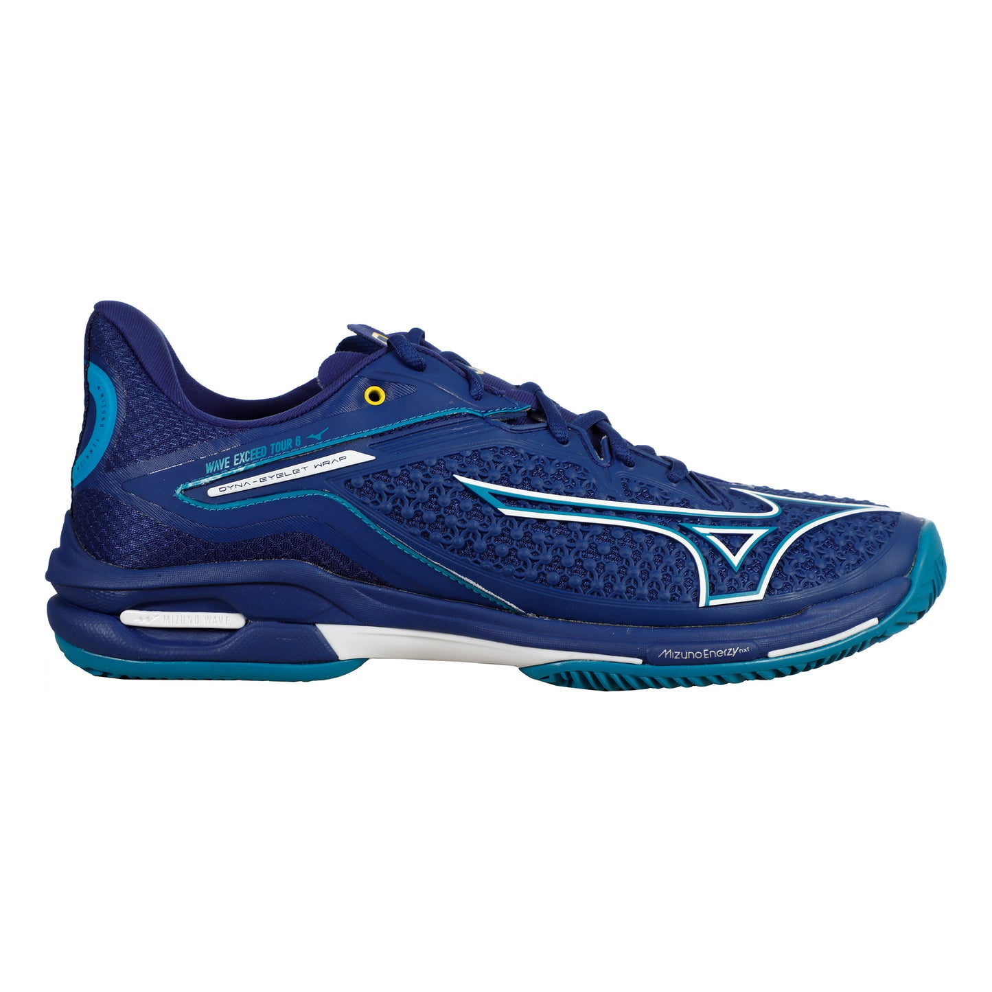 Mizuno Wave Exceed Tour 6 Clay court shoe Men - blue, white