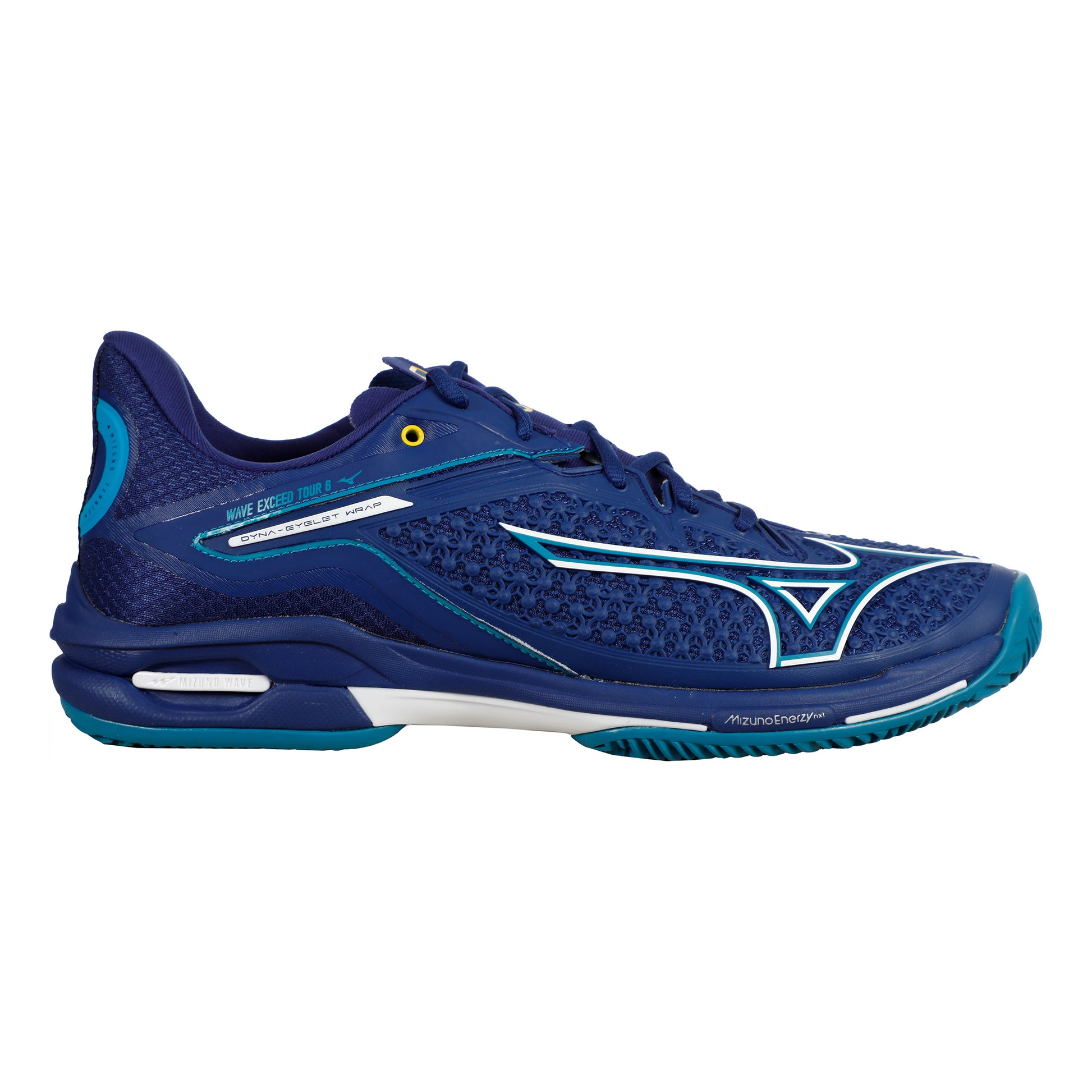 Mizuno Wave Exceed Tour 6 Clay court shoe Men - blue, white