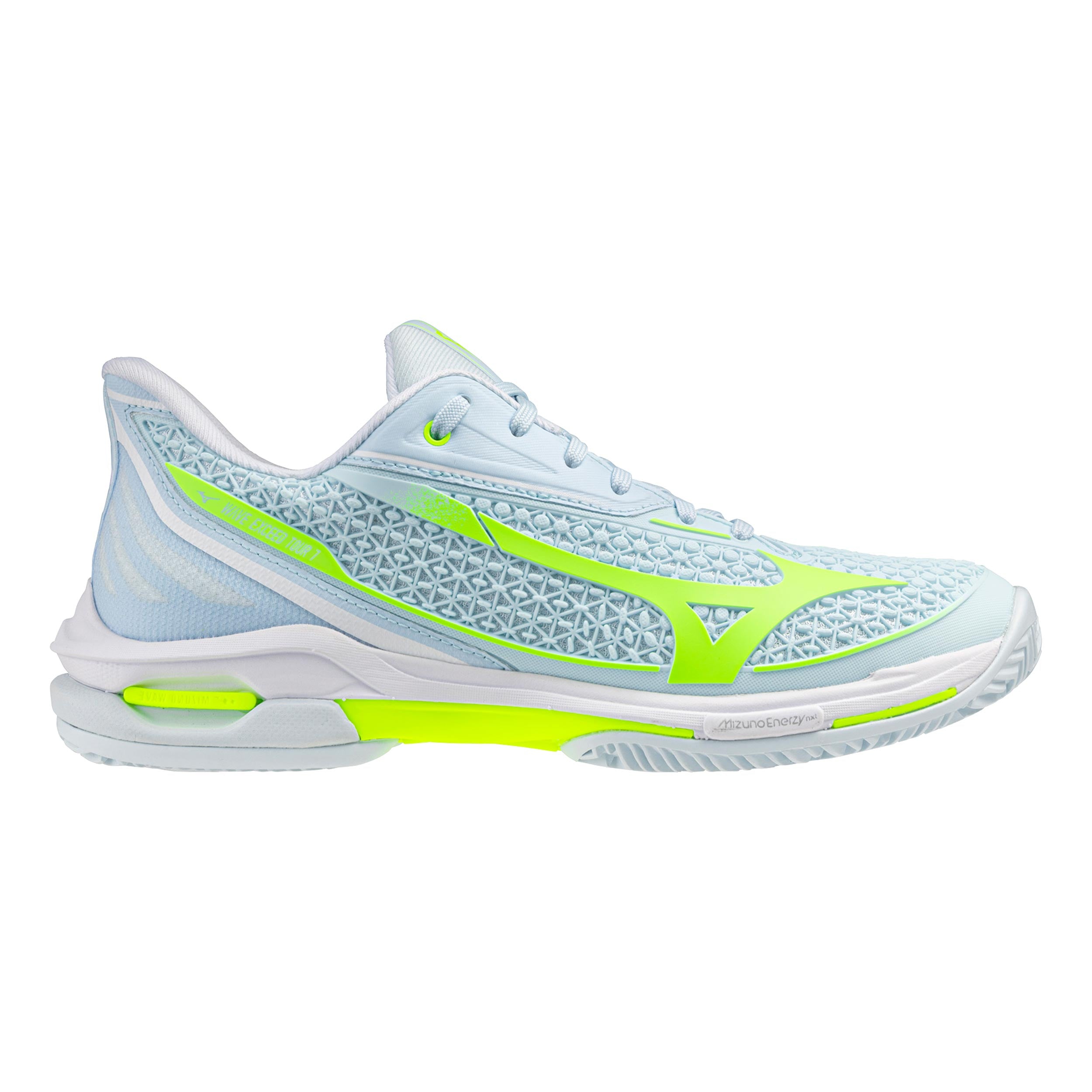 Wave Exceed Tour 7 Clay court shoe Women - white, light blue