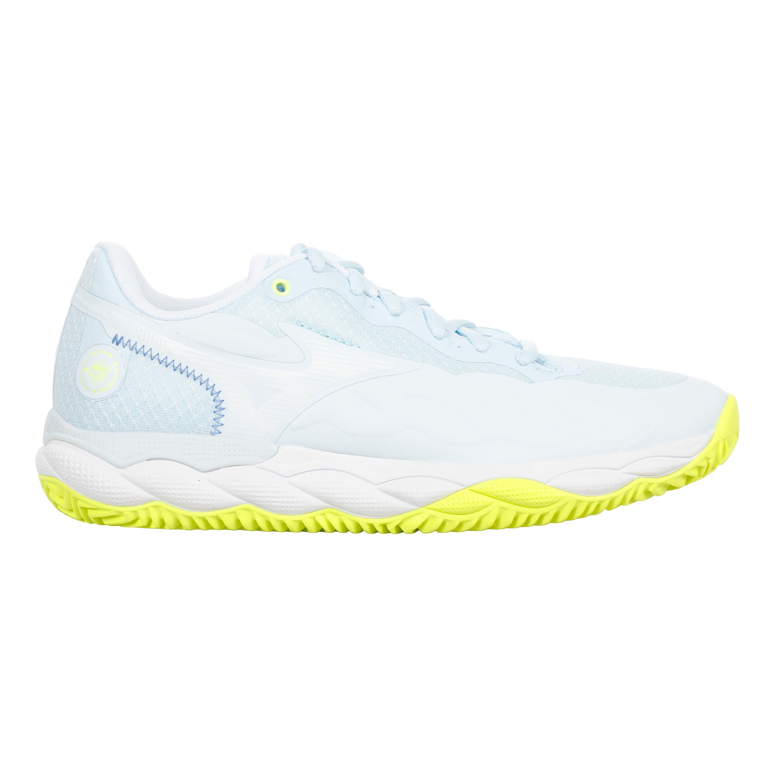 Wave Enforce Court Clay court shoe Women - white, light blue