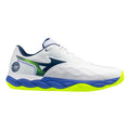 Wave Enforce Court Clay court shoe Men - white, blue
