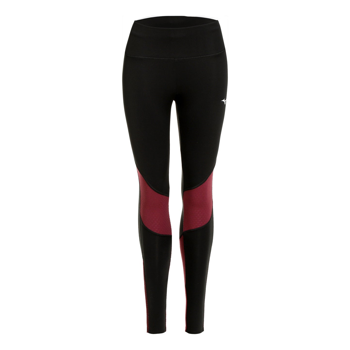 Mizuno Warmalite Running Tights Women-Black,Red