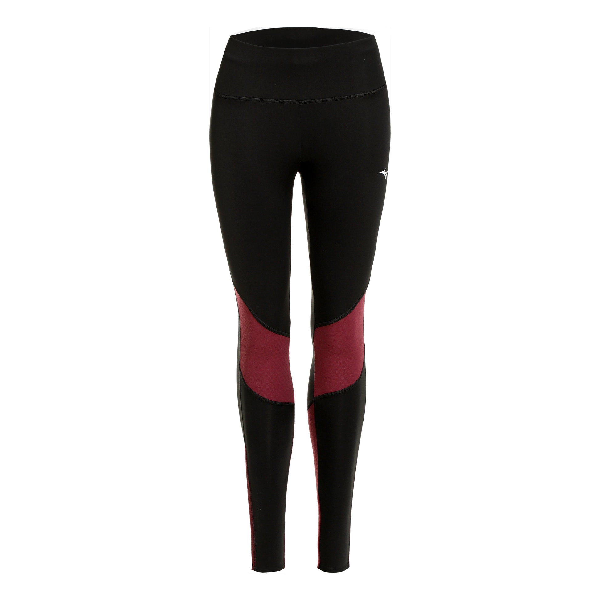 Mizuno Warmalite Running Tights Women-Black,Red