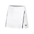 Hex Rect Skirt Women-White,Dark Blue