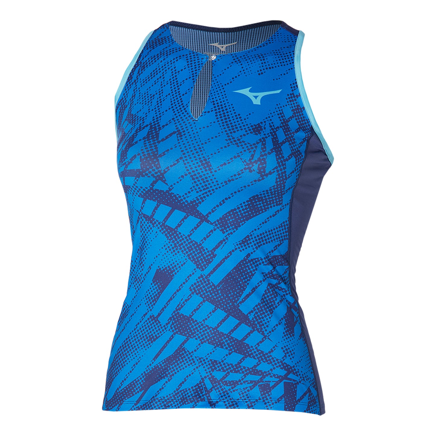Mizuno Mugen Printed Tank Top Women-Blue