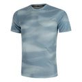 Core Graphic Running shirt Men - blue grey,