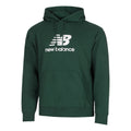 French Terry Logo Hoody Men - dark green,