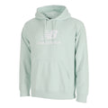 French Terry Logo Hoodie Hoody Men-Sage