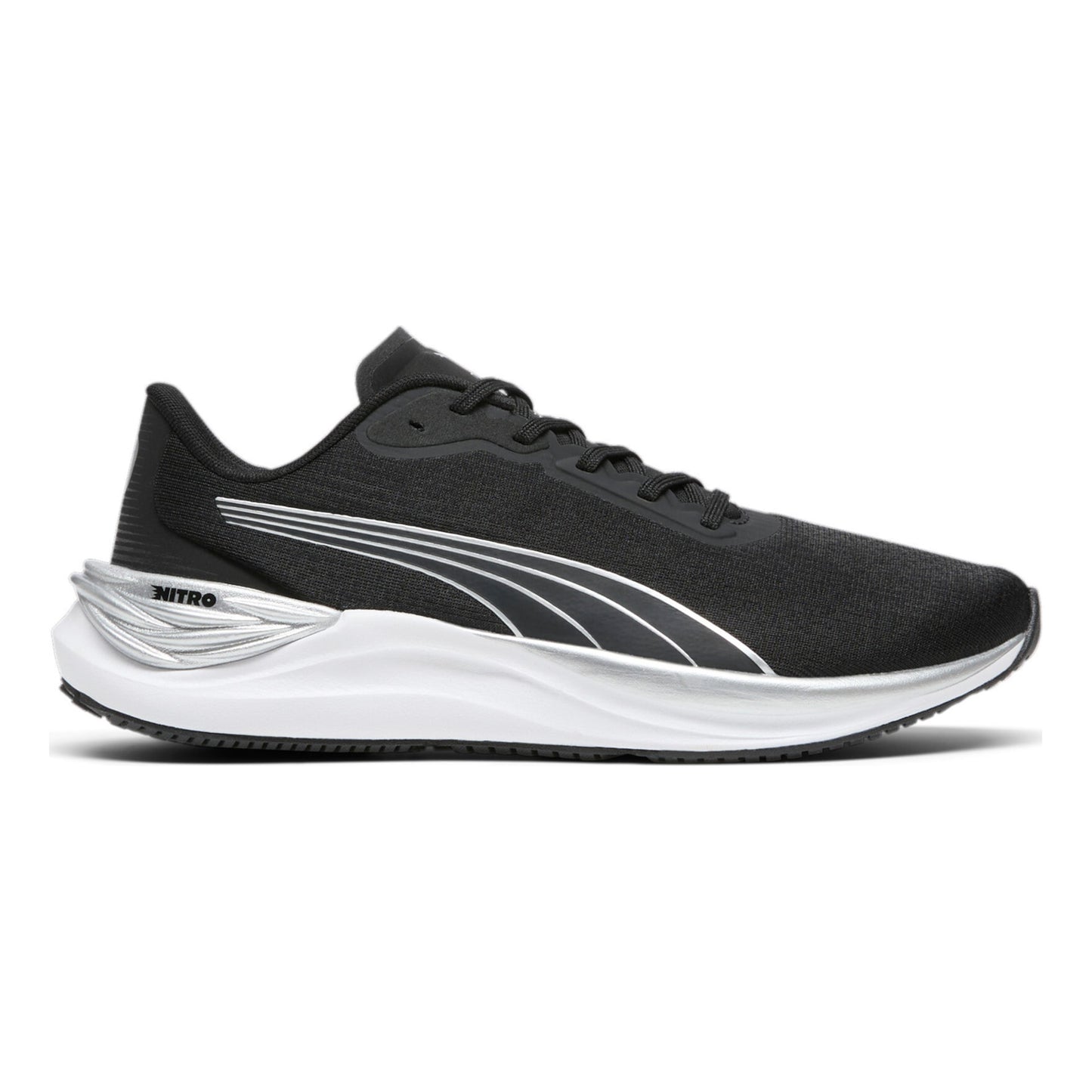 Puma Electrify Nitro 3 Neutral running shoe Men - black, silver
