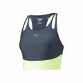 Run Ultraform Crop Sports Bras Women-Blue