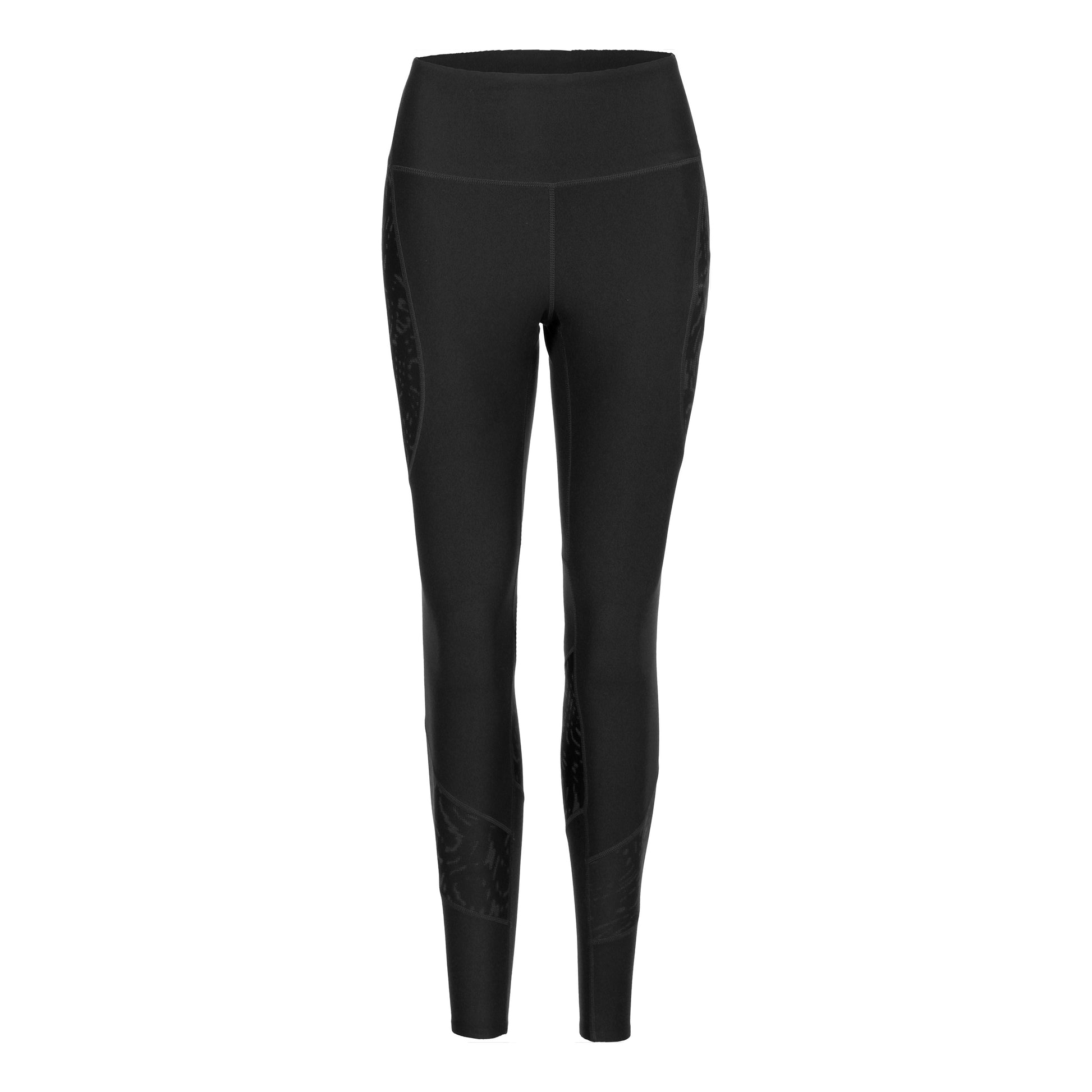 Puma Run All Over Print Brushed Ultraform Highwaist FL Running Tights Women-Black