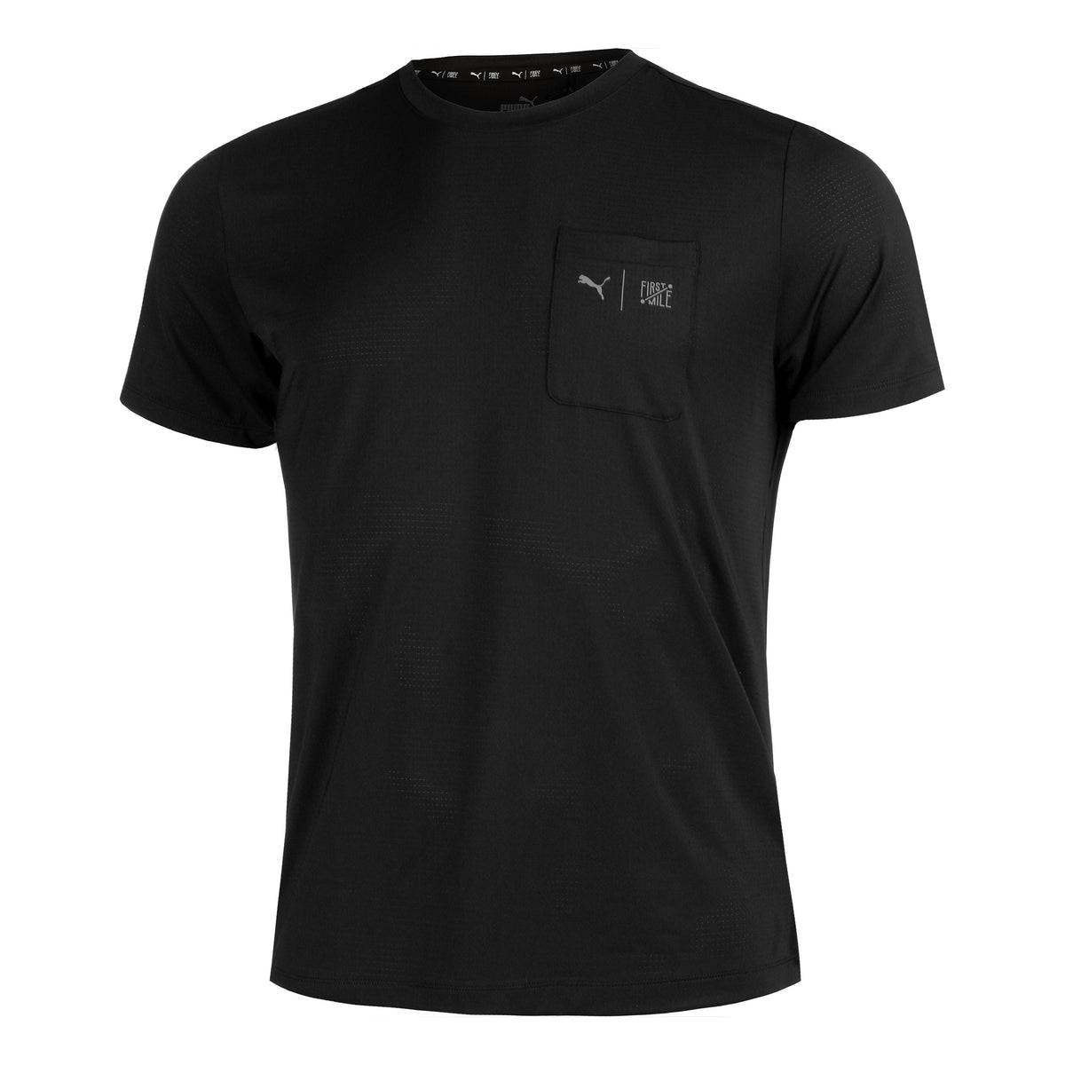 Puma First Mile Running Shirt Men-Black