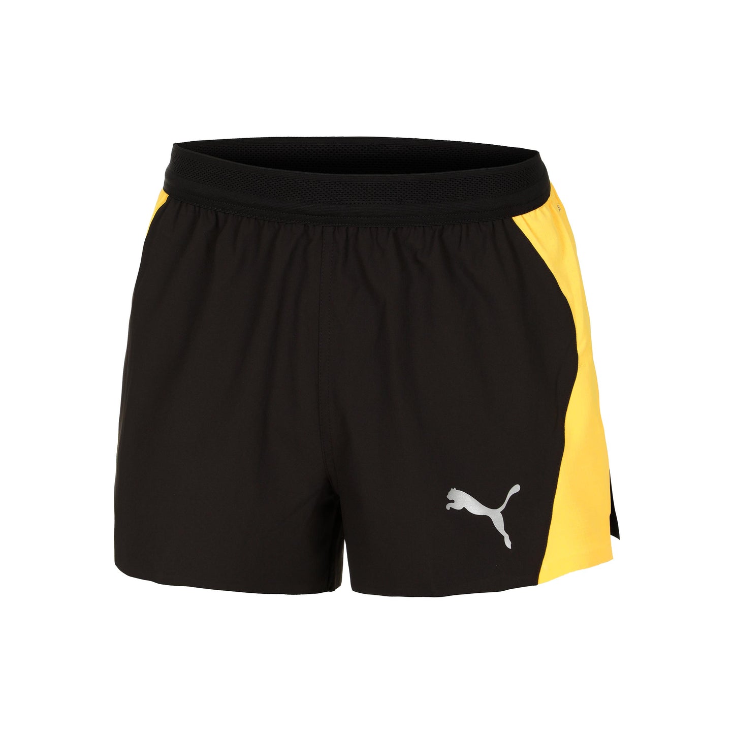 Puma Run Ultraweave Velocity 3in Split Running shorts Men - black, yellow