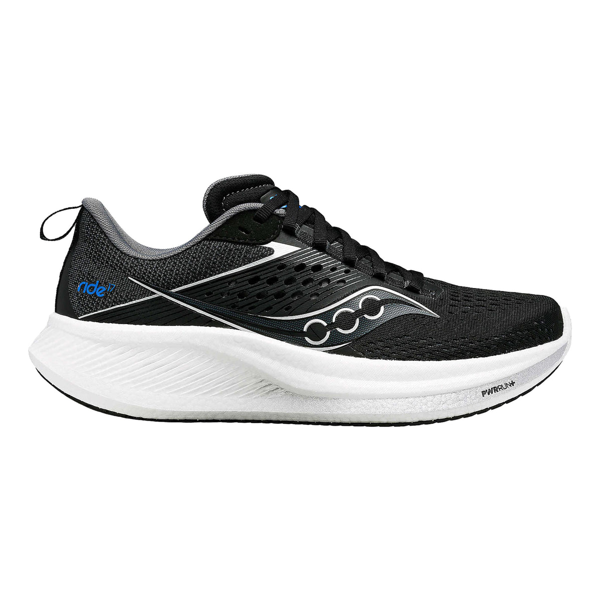 Saucony Ride 17 Neutral running shoe Women - black, white