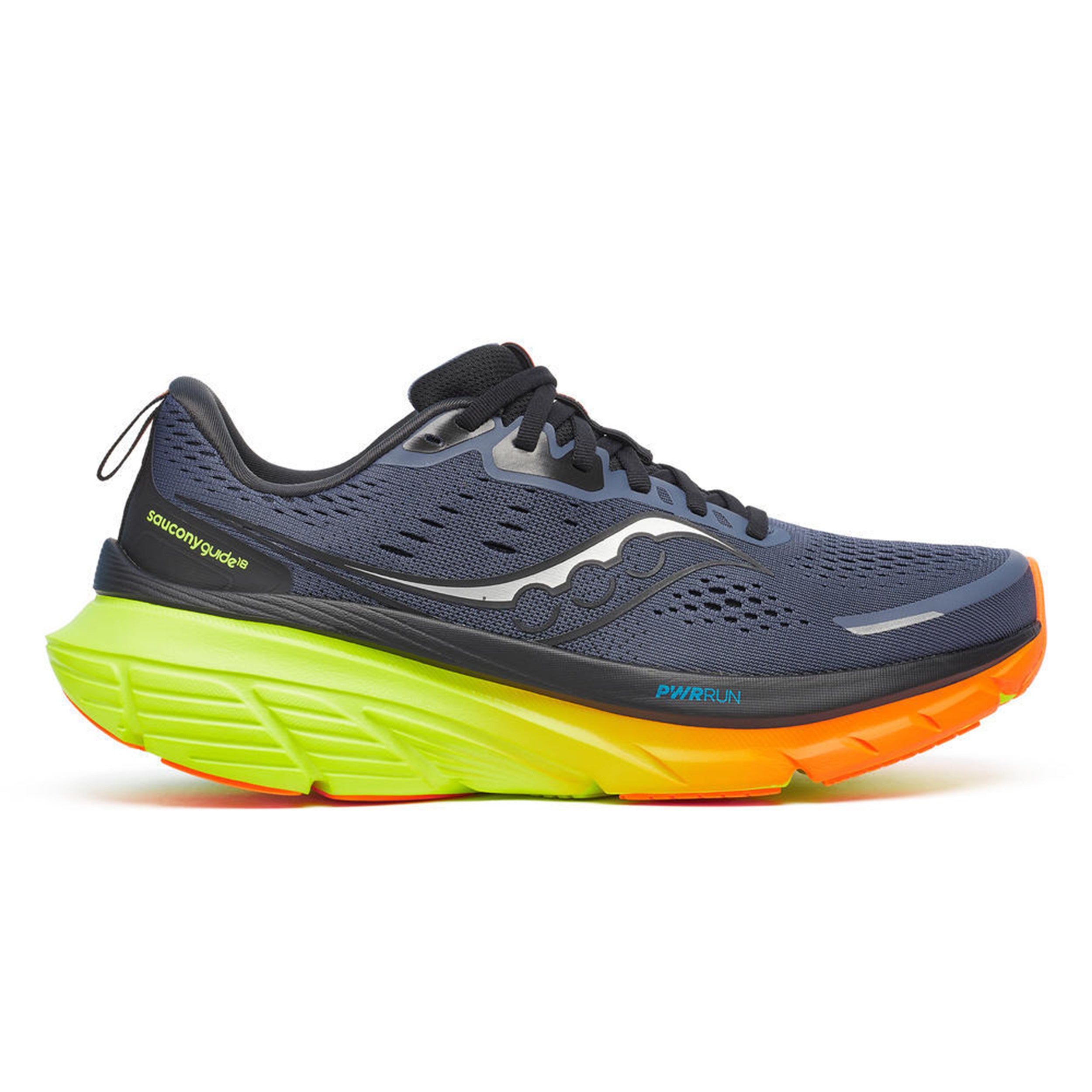 Saucony Guide 18 Stability Running Shoe Men-Grey,Multicoloured