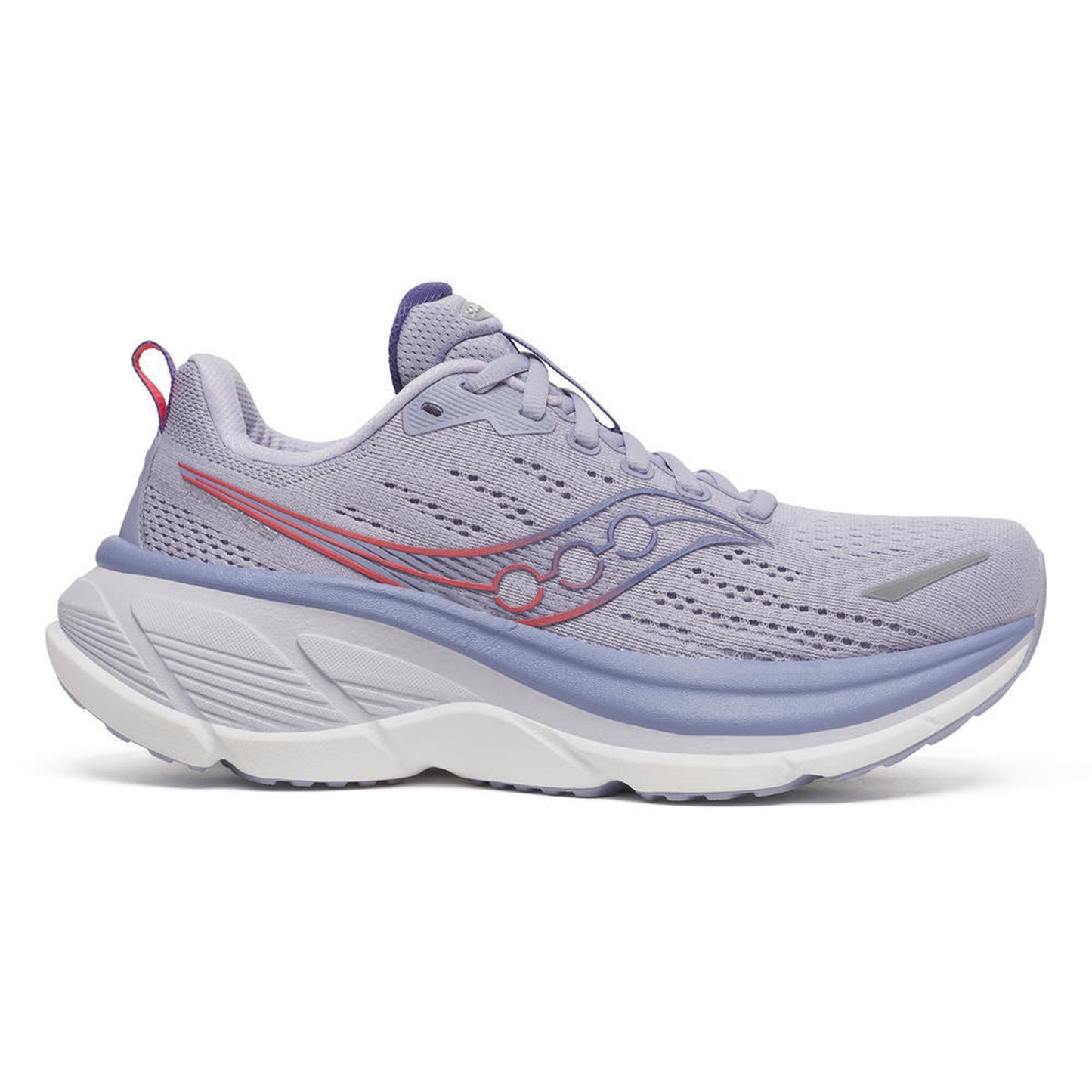 Saucony Hurricane 25 Stability running shoe Women-violet, lightgrey