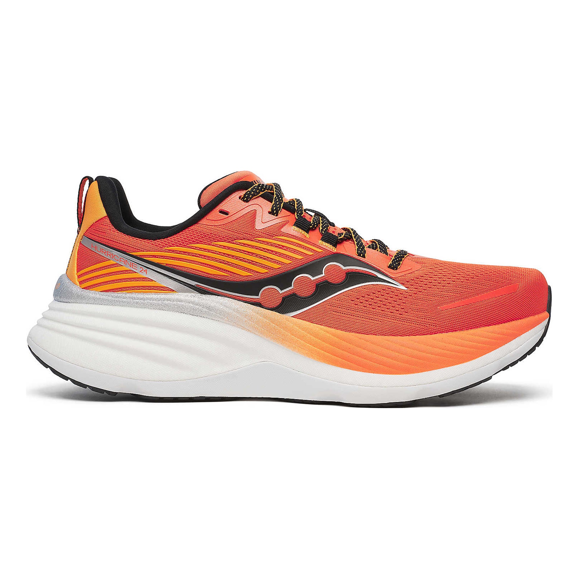 Saucony Hurricane 24 Stability running shoe Men - red, orange