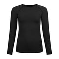 BL Top Crew Neck Performance Light Eco Long Sleeve Women-Black