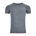 BL Top Crew Neck Shortsleeve Performance Light Eco Running Shirt Men-Grey