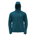 X-Alp Waterproof Running jacket Men-petrol