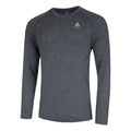 Essential Seamless Crew Neck Long sleeve Men - anthracite,