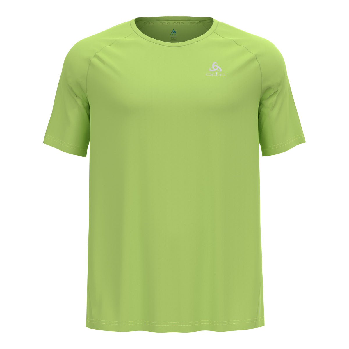 Odlo Essential Chill-Tec Crew Neck Running shirt Men - light green,
