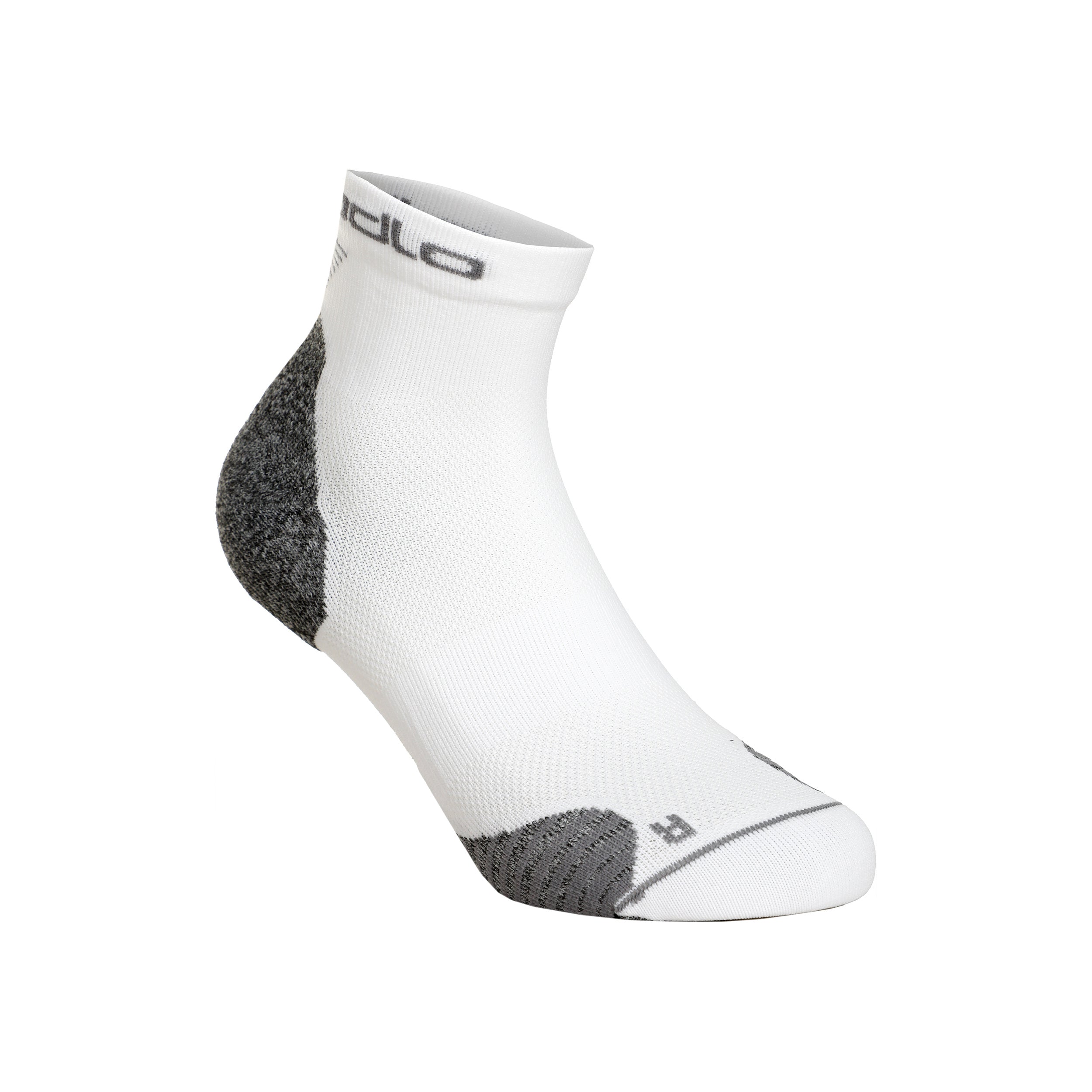 Odlo Ceramicool Run Quarter Running socks Unisex - white,