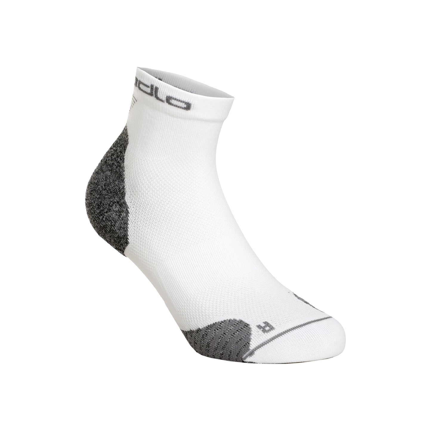 Odlo Ceramicool Run Quarter Running socks Unisex - white,