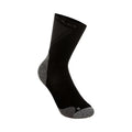 Active Crew Warm Running Socks-Black