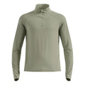 Zeroweight Warm Mid Layer 1/2 Zip Running Shirt Men-Olive
