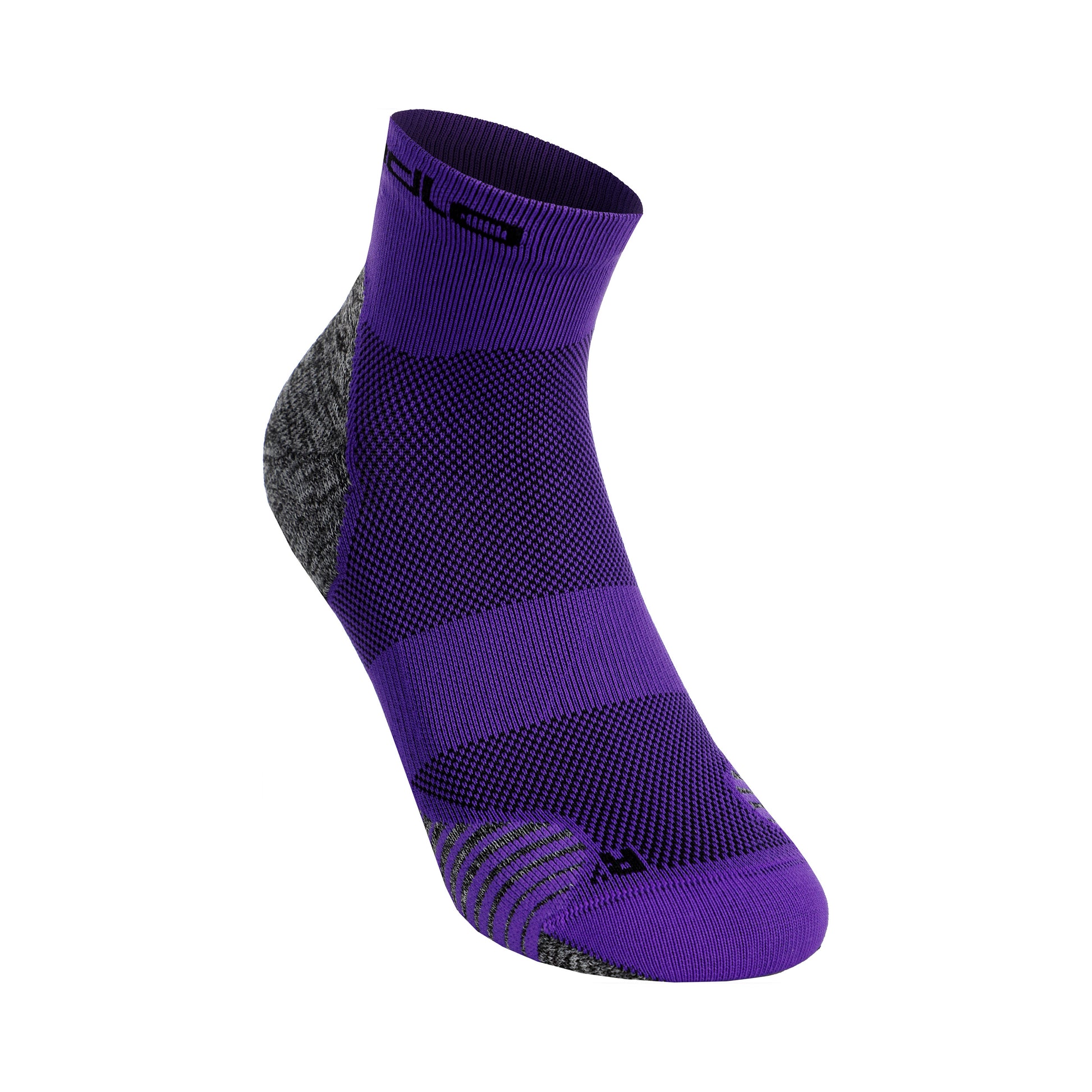 Odlo Ceramicool Run Quarter Running Socks-Violet