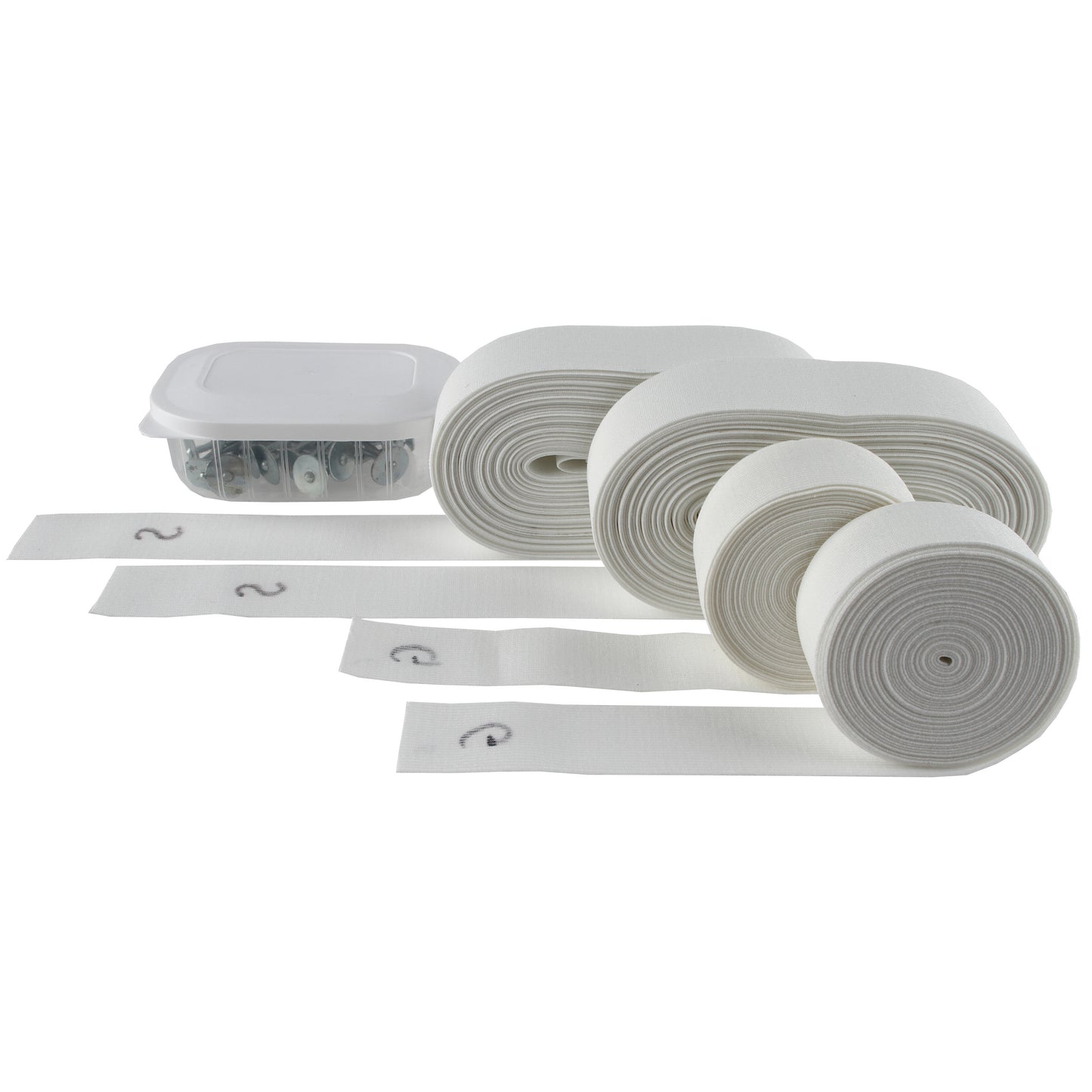 Easy Lines Midcourt Line Set 4 Rolls Clay Court-White