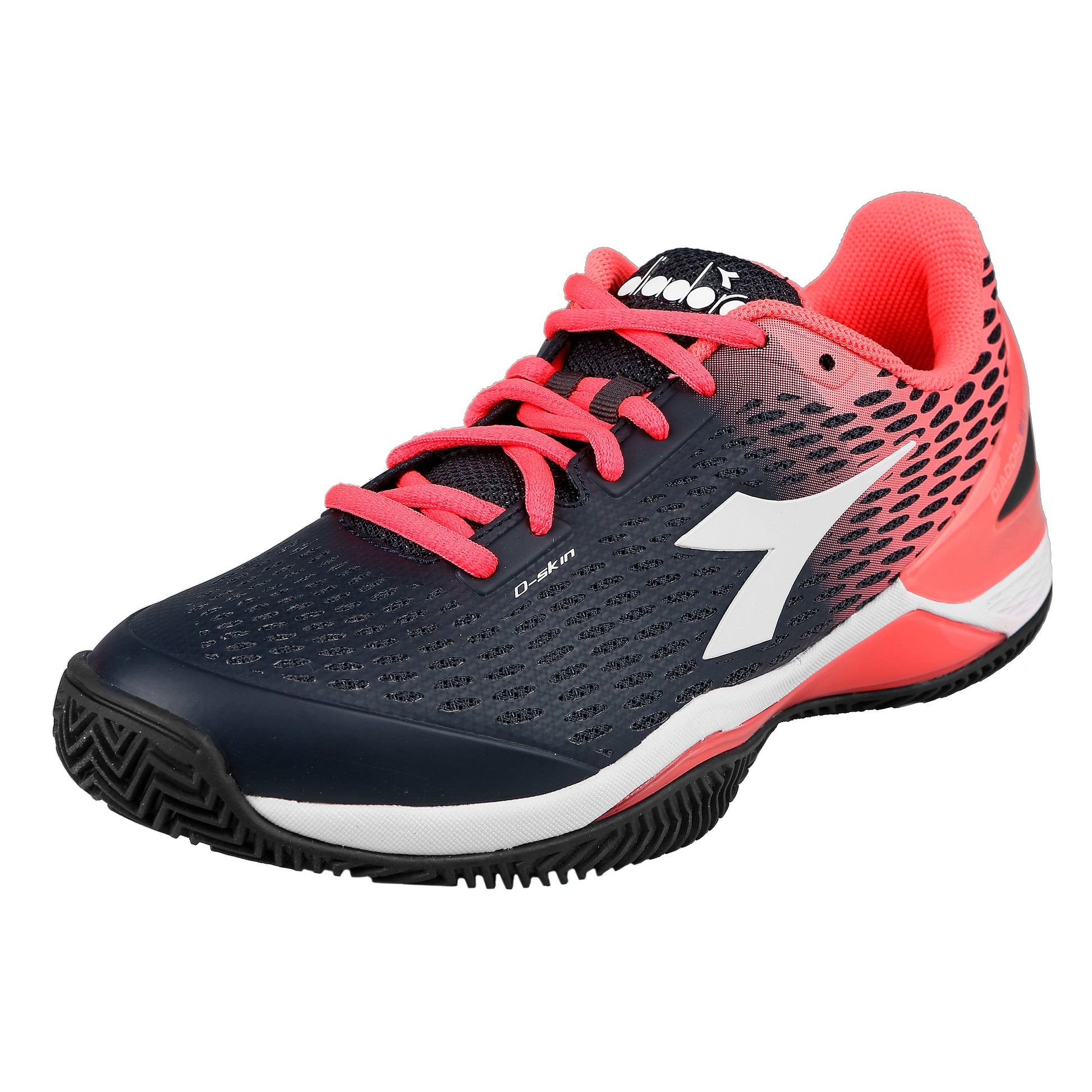 Diadora Speed Blushfield Fly 2 Clay Clay court shoe Women - black, coral