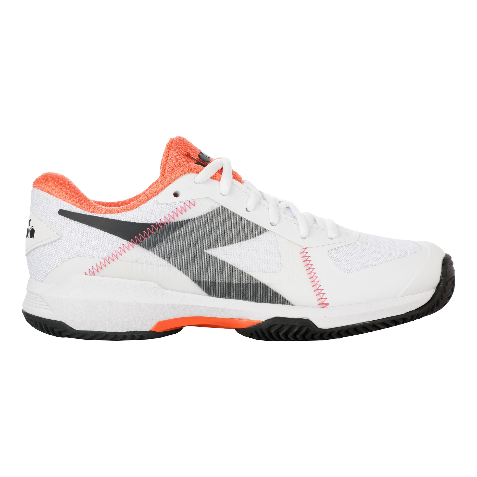 Diadora Trofeo Clay court shoe Women - white, orange