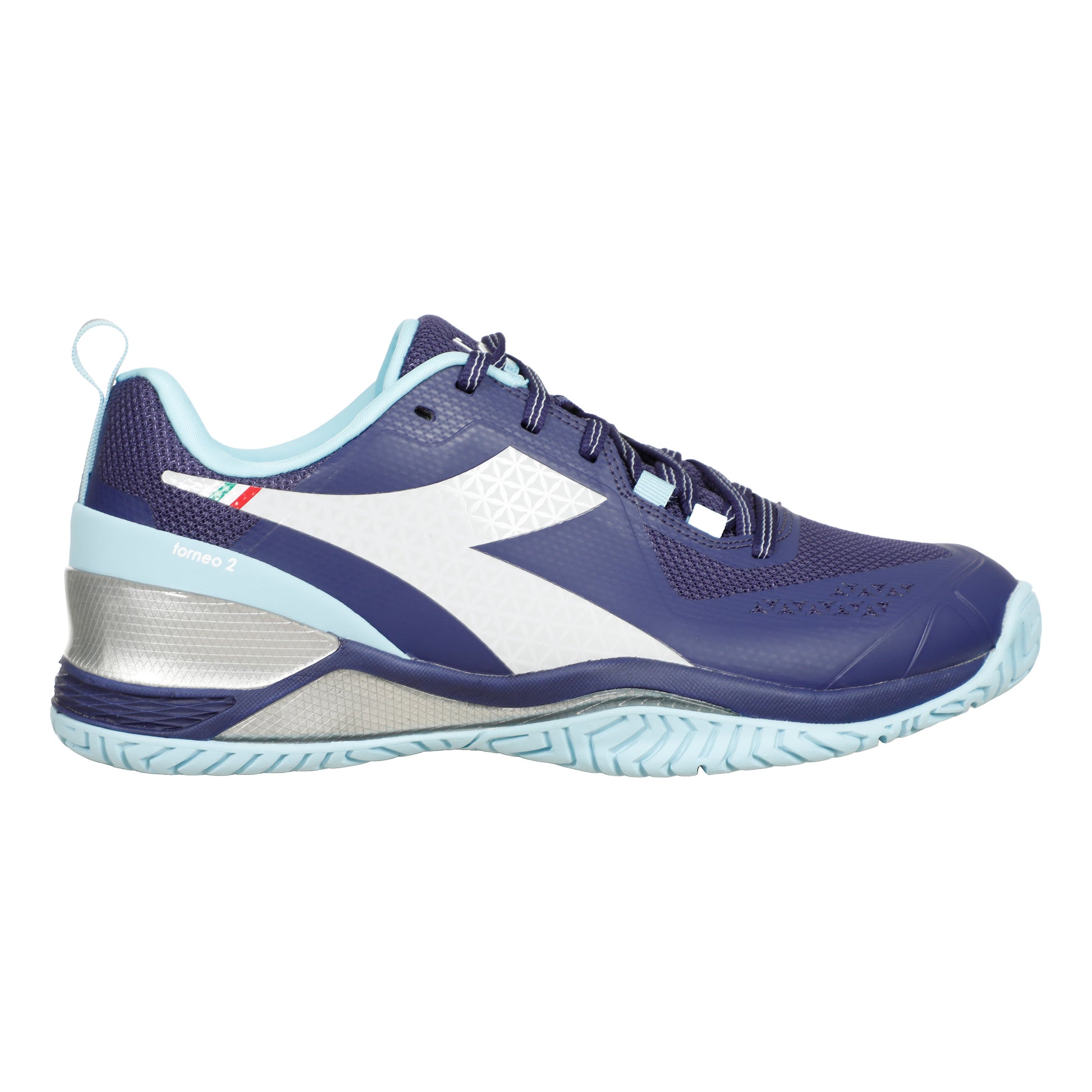 Diadora Blushield Torneo 2 All court shoe Women - dark blue, white
