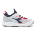 Speed Blushield Fly 4+ All court shoe Men - white, blue