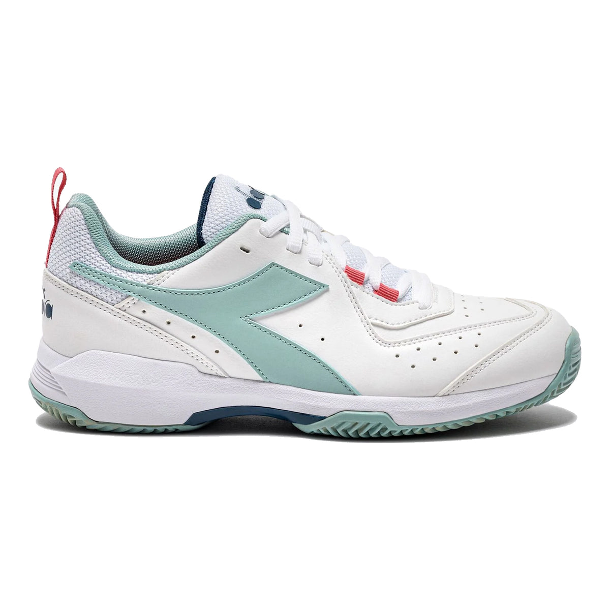 Diadora S. Challenge 5 Clay court shoe Women - white, mint