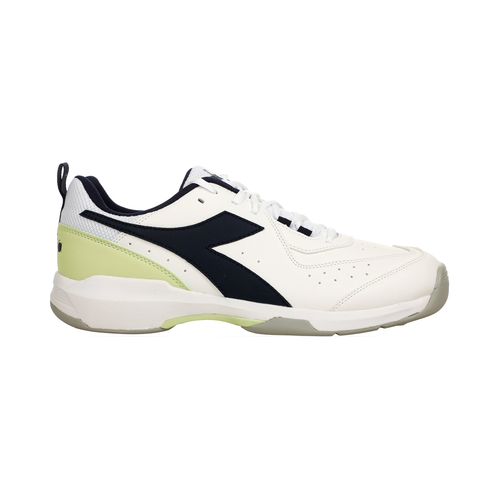 Diadora S. Challenge 5 SL Carpet Shoe Kids-White,Blue