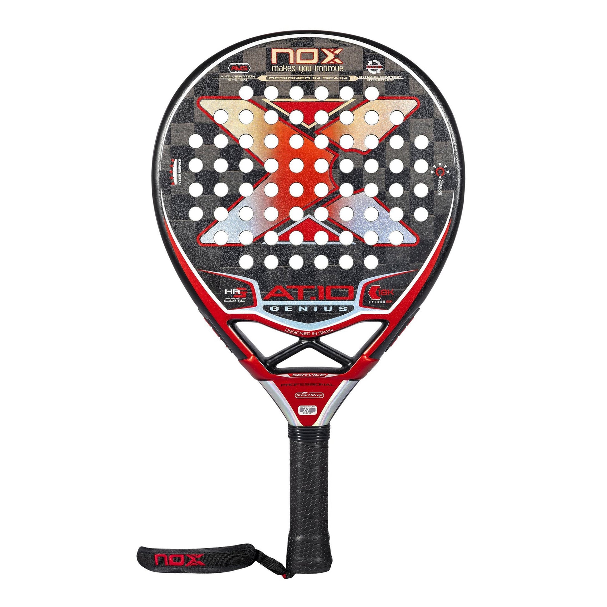 NOX AT10 Genius 18K By Augustin Tapia Padel racket