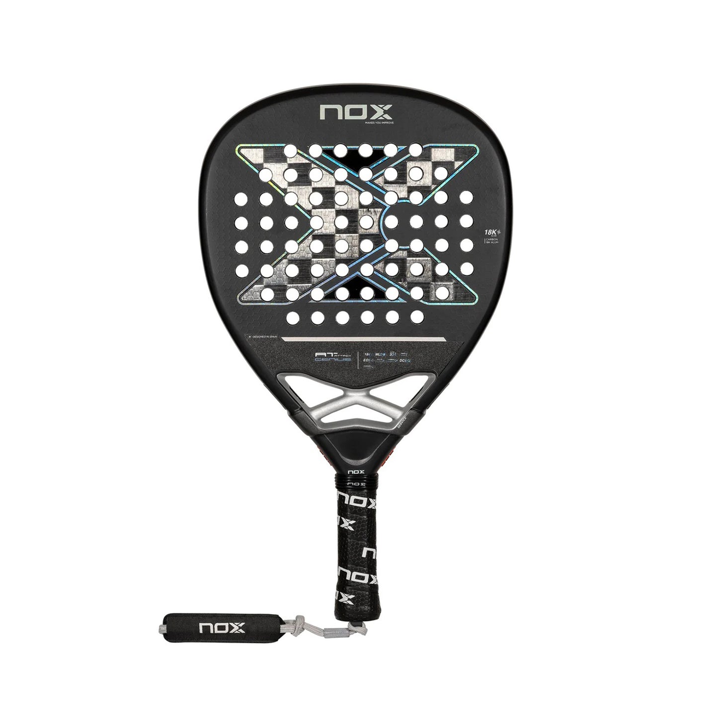 NOX Genius Attack 18k 23 Padel racket