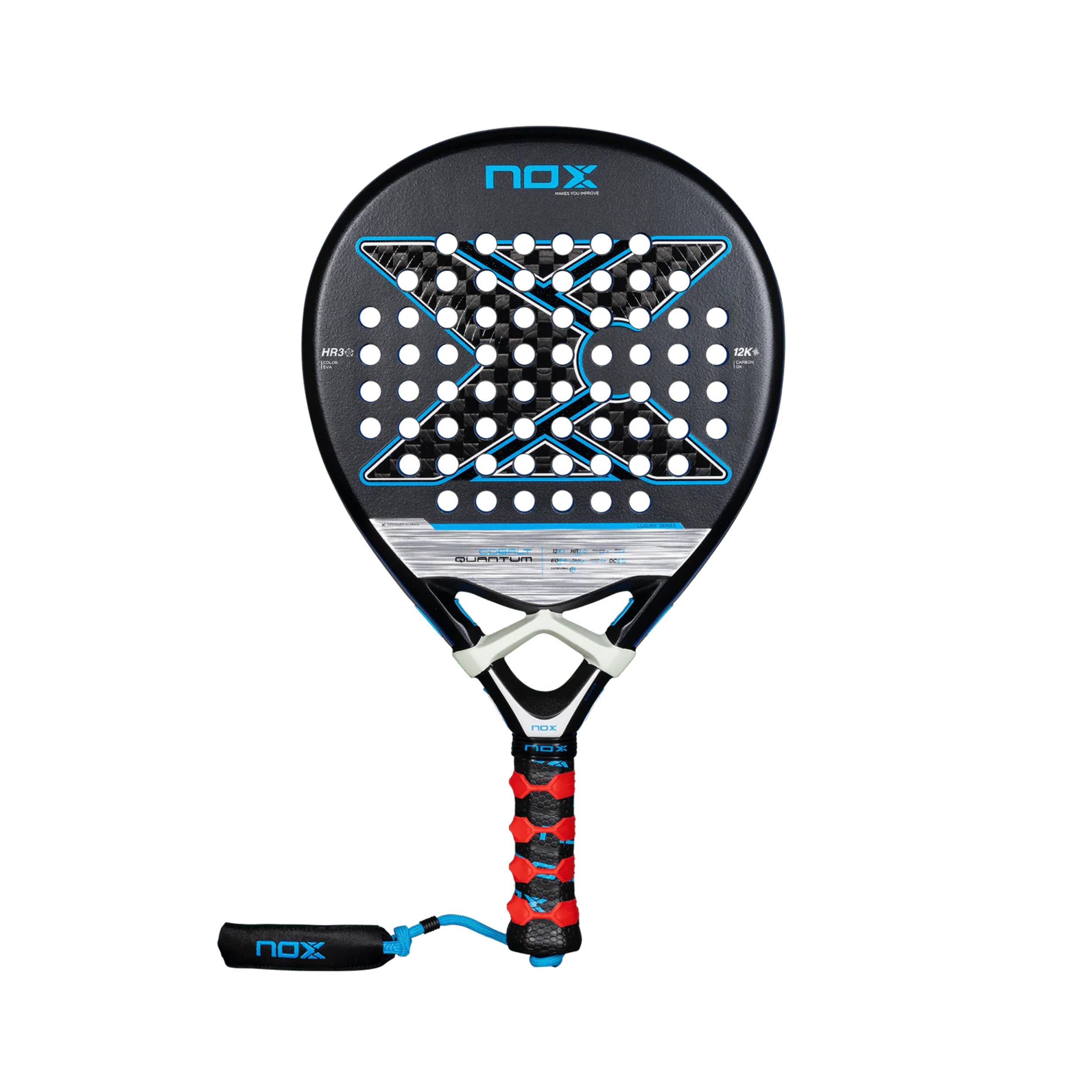 NOX Quantum Cobalt 12K Padel racket Used racket