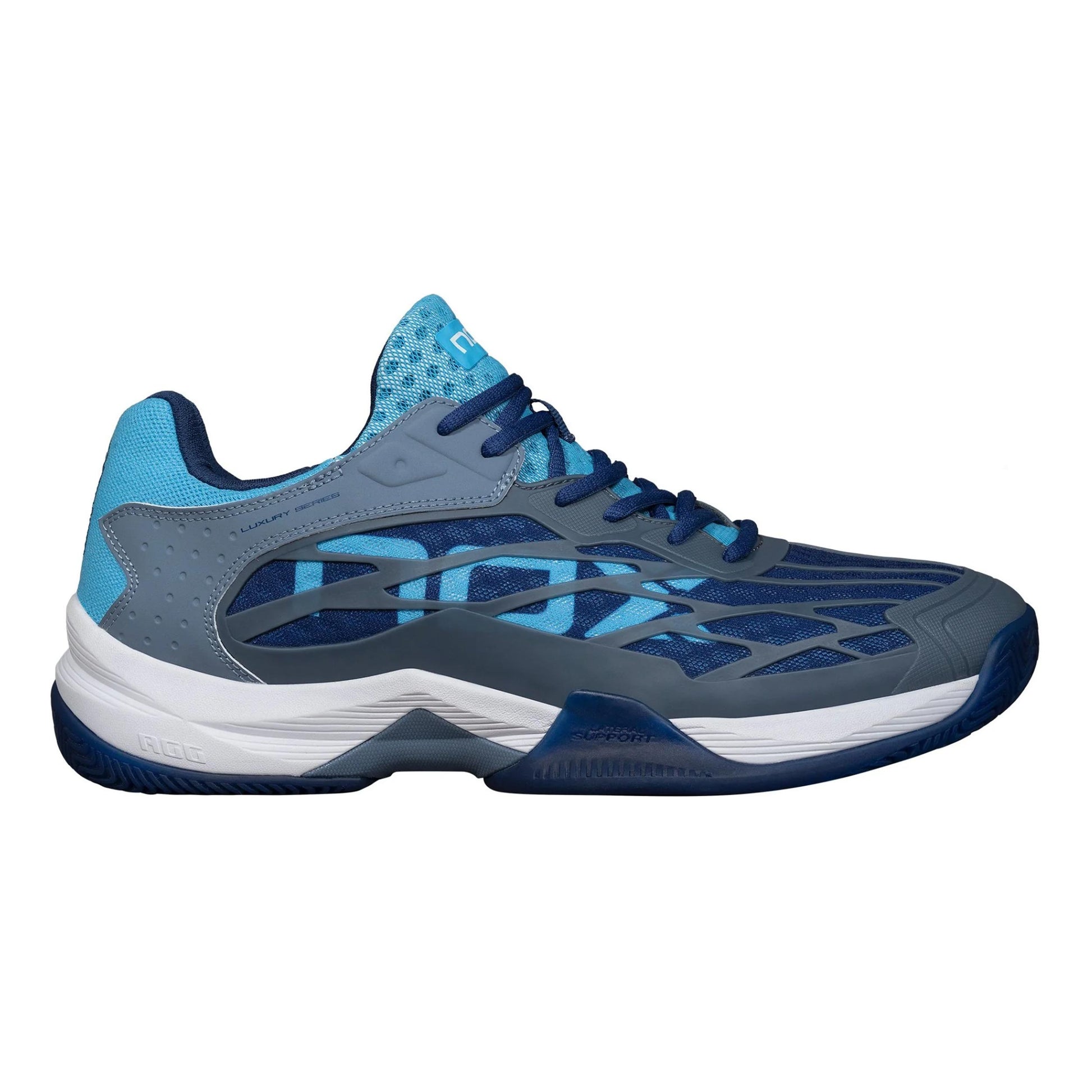 NOX AT10 LUX Padel Shoe-Dark Blue,Light Blue