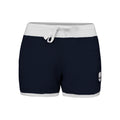 Tech Shorts Women - dark blue, white