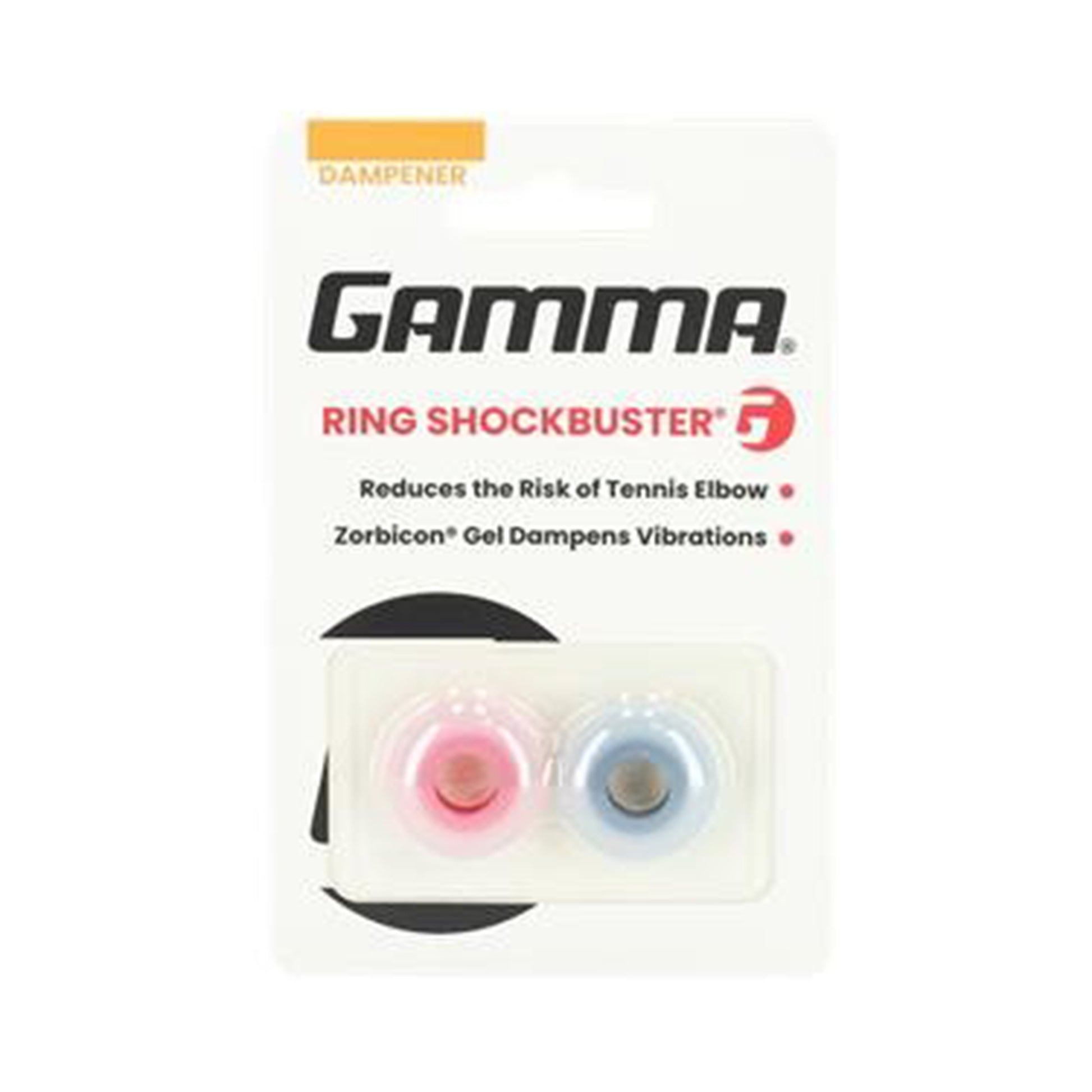 Gamma Ring Shockbuster Dampener-Red,Black