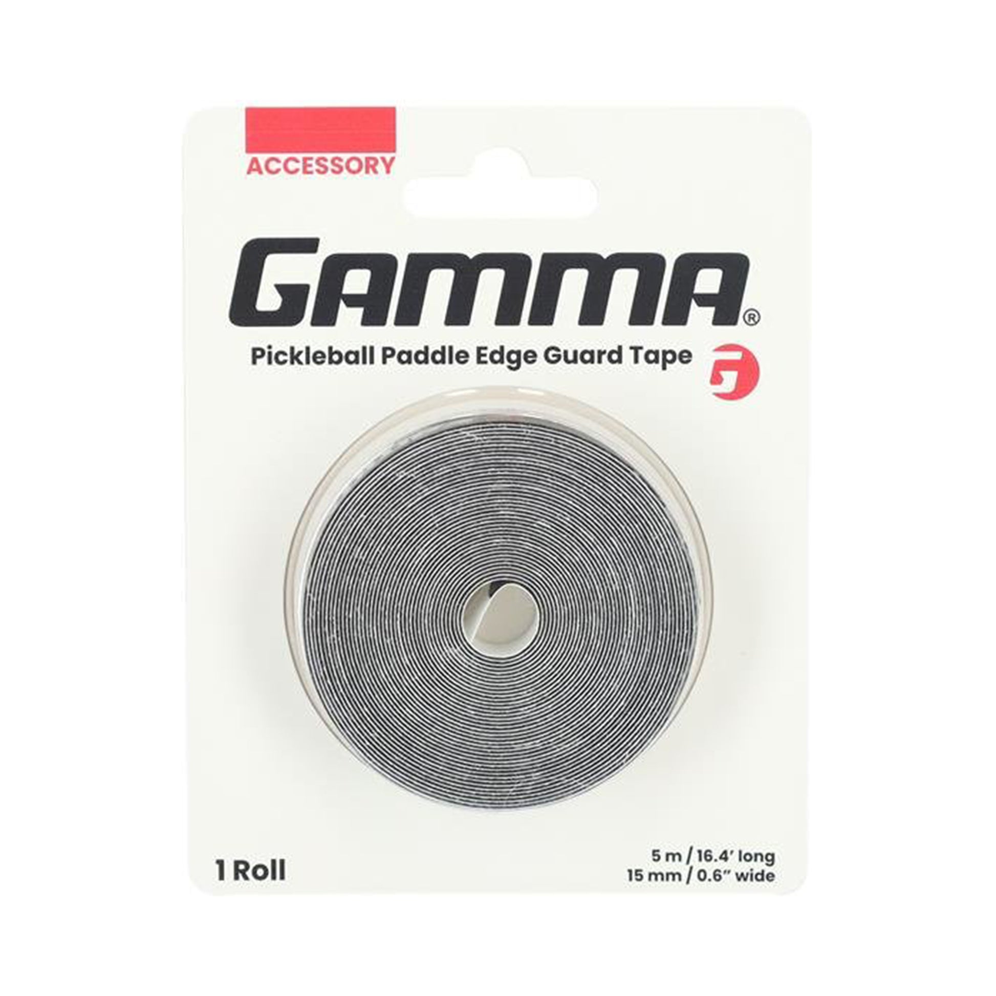Gamma Pickleball Frame Protection Tape-Black